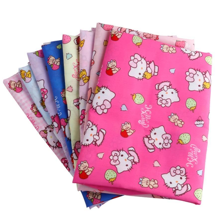 Amazon | SUCINA&CO スシナ キティ キティちゃん 布 生地 パッチワーク